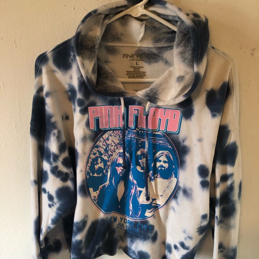 Pink Floyd tie dye hoodie
